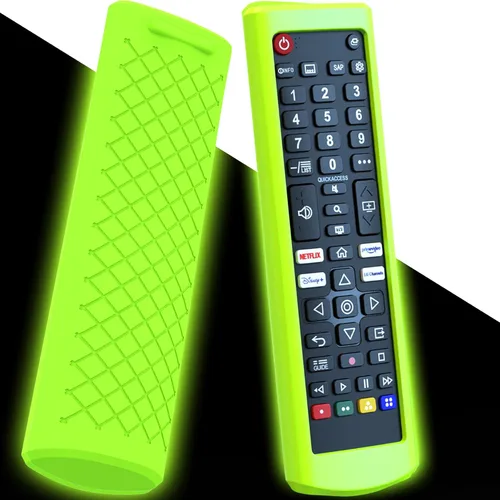 Vista 10 de Funda para control remoto LG TV, cubierta de batería compatible con control remoto LG para Smart TV serie AKB universal TV, cubierta para control