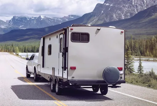 Vista 6 de Furrion Vision S - Sistema de seguridad inalámbrico para RV con 3 cámaras, monitor de 5 pulgadas, 1 cámara trasera Sharkfin, 2 cámaras laterales