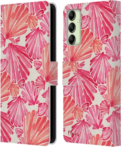 Vista 15 de Head Case Designs Officially Licensed Paul Brent Agate Mermaid Coastal Leather Wallet Case Compatible with Samsung Galaxy A14 5G
