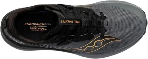Vista 5 de Saucony Men's Endorphin Edge Sneaker Negro/Goldstruck