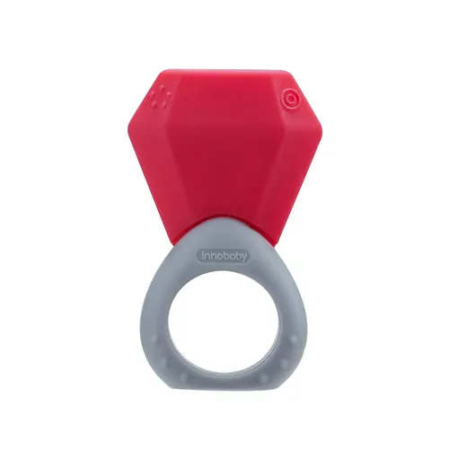Vista 17 de INNOBABY TEETHIN' Smart Birthstone Ring TEETHER - Abril (diamante)