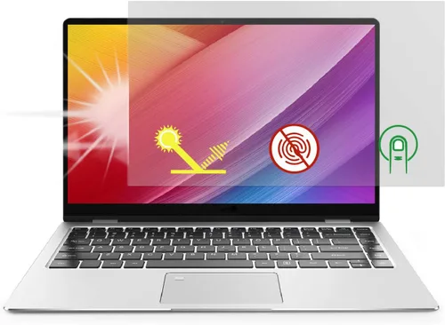 Vista 7 de Protector de pantalla antirreflejos y antihuellas dactilares (paquete de 3) para portátiles de 11.6 pulgadas