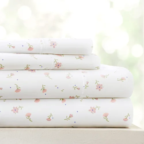 Vista 37 de Linen Market Juego de Sábanas de Microfibra Cepillada Twin de 3 Piezas – Certificado Oeko-TEX Ultra Suave y Sin Arrugas - Sábanas de Bolsillo