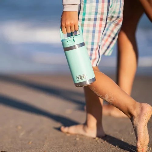 Vista 50 de YETI Rambler Jr. - Botella de 12 onzas para niños, con tapa con pajilla