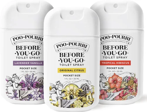 Vista 14 de Poo-Pourri Before-You-Go - Aerosol para inodoro de bolsillo, cítricos