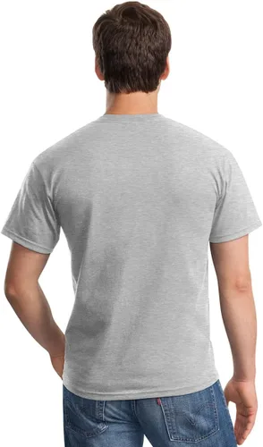 Vista 3 de Gildan - Camiseta de algodón y de manga larga para hombre, modelo G2400