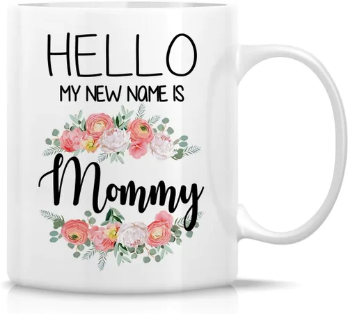 Vista 10 de Retreez - Taza divertida con texto en inglés "Mum Well Done I'm Awesome", 325 ml, tazas de café de cerámica, mensaje divertido, sarcástico