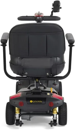 Vista 3 de Golden Technologies Buzzaround XL - Patinete de movilidad compacto de 4 ruedas - GB124A-STD (azul)