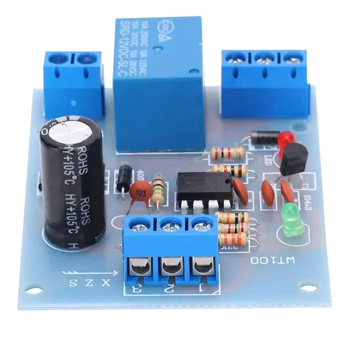 Vista 8 de Controlador de nivel de agua de 12 V CC Módulo de interruptor automático de sensor de nivel de líquido para sistema de drenaje de llenado de control