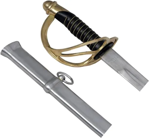Vista 3 de Medieval Warrior US Cavalry Commemorative Saber with Scabbard