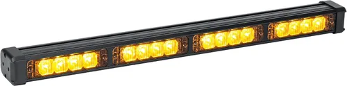 Vista 8 de LAMPHUS SolarBlast SBLS44, barra de luces LED de advertencia de emergencia para cubierta, 16 W, azul y rojo