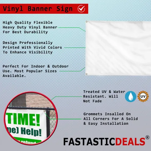 Vista 2 de Vinyl Banner Multiple Sizes Chicken Tenders Advertising Printing D Restaurant & Food Outdoor Weatherproof Industrial Yard Signs Orange 4 Grommets