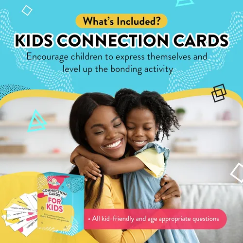 Vista 4 de Juego de tarjetas de conversación para niños y adultos 202 iniciadores de conversación familiar para una conexión más profunda para parejas