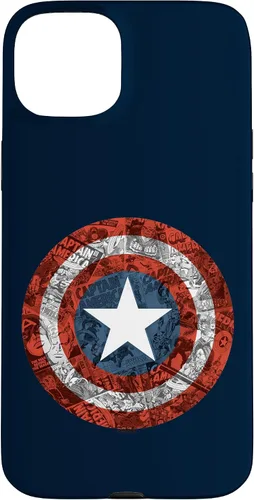 Vista 9 de Marvel Funda de escudo cómico del Capitán América para iPhone 17