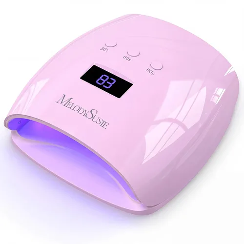 Vista 7 de MelodySusie P-Plus30I - Lámpara de uñas profesional LED UV, secadora de uñas de alta eficiencia con 3 temporizadores y base desmontable que cura
