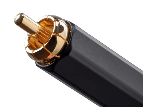 Vista 2 de Monoprice Onix Series - Cable coaxial digital para audio/video RCA para subwoofer (75 ohm, calificación CL2, RG-6/U), 91.50 cm, Negro