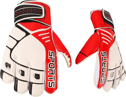 Vista 2 de Guantes de portero de fútbol fútbol antideslizantes de látex guantes de portero de fútbol para adultos