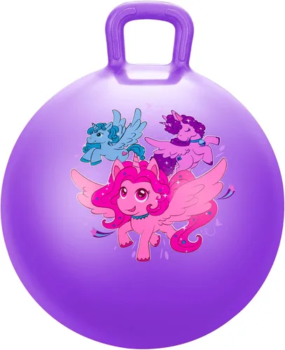 Vista 13 de U&C Planet Hoppity - Bola inflable de 18 pulgadas con asa para niños de 3 a 6 años Hoppity Hop Sit and Bounce Jumping Hopping con bomba y caja
