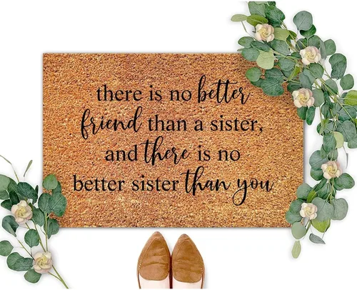 Vista 23 de SILYHEART The Violence of The Wicked Will Drag Them Away Coir Mat Doormats Motivational Quote Rustic Weather Resistant Non Slip Mat for Front Porch