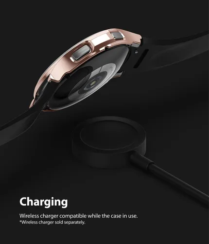 Vista 9 de Ringke Funda delgada [paquete de 2] compatible con Galaxy Watch 4 Classic de 1.811 pulgadas, reloj 4 bisel [solo marco] cubierta dura