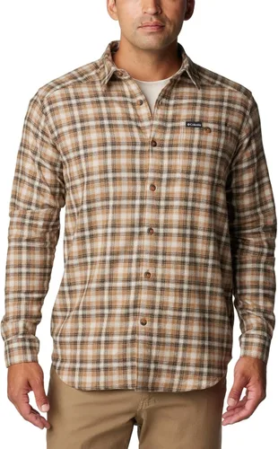 Vista 11 de Columbia Men's Cornell Woods Flannel Long Sleeve Shirt Negro