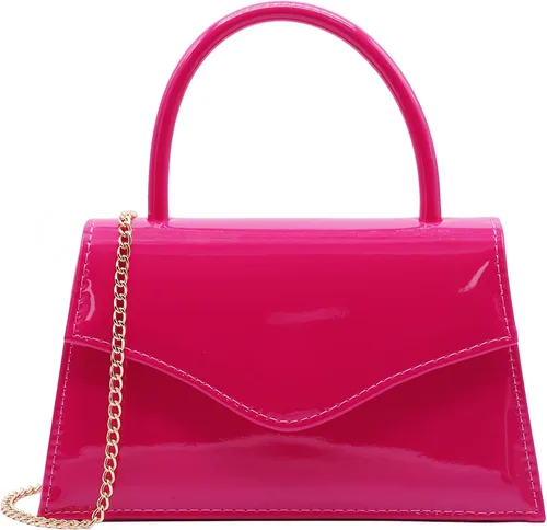 Vista 25 de Milisente Bolso de noche para mujer, bolso de mano para fiesta nupcial, bolsos de cóctel y baile de graduación con charol