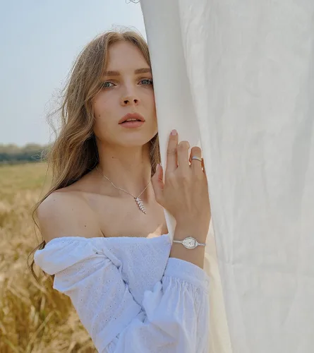 Vista 7 de Reloj de pulsera pequeña para mujer, reloj analógico de vestir de diamantes impermeable