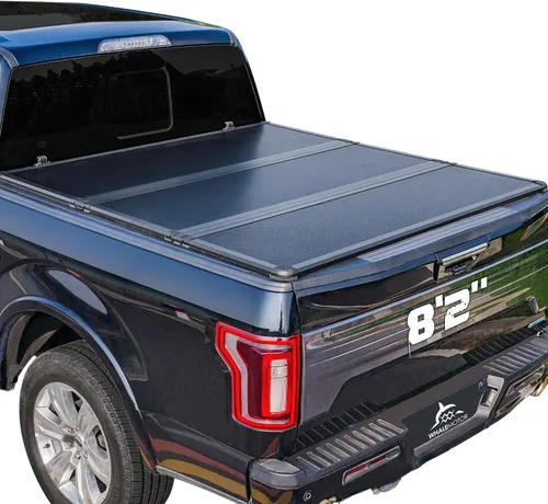 Vista 11 de Cubierta para cama de camioneta plegable dura compatible con Ford Super Duty 6.8 pies de caja estándar, 1999-2025 F250 F350 F-250 F-350
