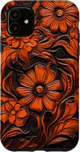 Vista 8 de Funda floral con herramientas para iPhone 16 Western & Cowgirl