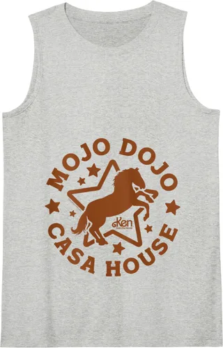 Vista 6 de Barbie The Movie - Camiseta sin mangas Mojo Dojo Casa House, Negro