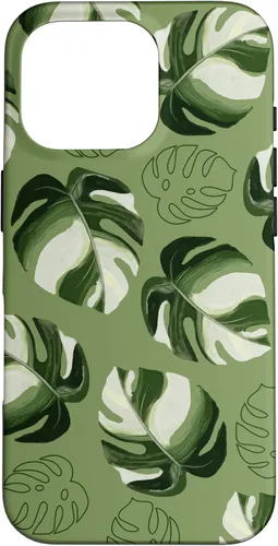 Vista 20 de Monstera Deliciosa Leaves Plant Leaf Botanical Nature Case for iPhone 16