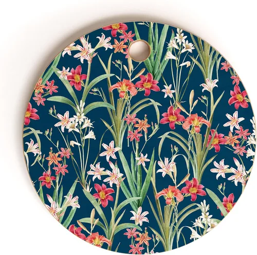 Vista 42 de Society6 Tabla de cortar de bambú 83 naranjas botánicas Boho Art Decoración de cocina Tabla de servir segura para alimentos, alia, 11.5 pulgadas