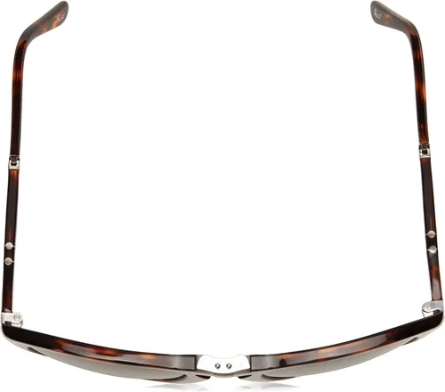 Vista 4 de Persol PO3108S - Gafas de sol redondas Rayas AzulNaranja