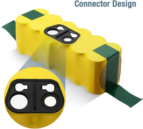 Vista 4 de Powerextra Batería de repuesto de 4.0Ah 14.4V compatible con Roomba R3 500 600 700 800 900 Series 500 510 531 535 540 550 552 560 570 580 595 620