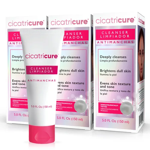 Vista 10 de Cicatricure Antimanchas Face Wash, limpiador facial 3 en 1 para mujeres con complejo perlado, ilumina la piel, unifica el tono y la textura, lavado