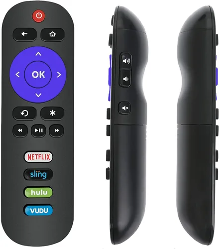 Vista 5 de Reemplazo de control remoto para JVC Roku TV LT-32MAW388 LT-40MAB588 LT-43MAW588 LT-49MAW598 LT-50MAW595 LT-65MAW595