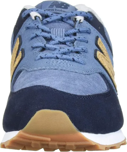 Vista 2 de New Balance Tenis de gamuza de invierno 574 V1 para niños