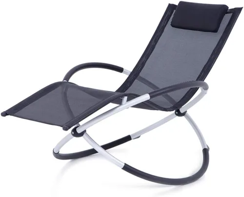Vista 8 de Sillón reclinable para jardín al aire libre, tumbonas plegables con almohada extraíble, anti-UV, para balcón, estilo 5 Morado