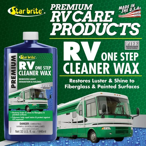Vista 4 de STAR BRITE Cera limpiadora premium de un solo paso RV - 32 oz (079632)