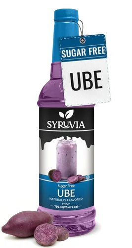 Vista 35 de Syruvia - Jarabe de café sin azúcar, jarabe sabor a malvavisco para bebidas, lattes y postres, 25.4 onzas líquidas