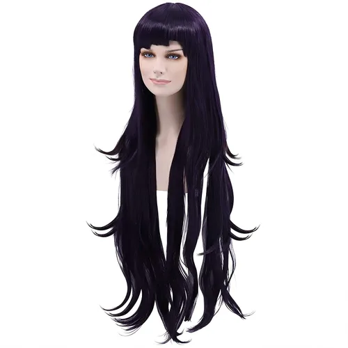 Vista 2 de Peluca de cosplay iluminaciones en toda la peluca disfraces para adultosniños por Cf-fashion Danganronpa
