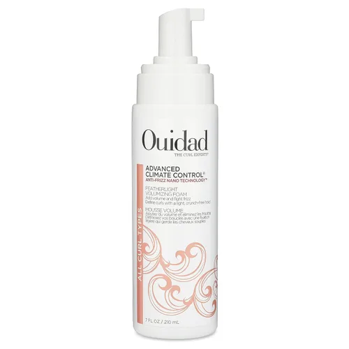 Vista 2 de Ouidad Espuma Voluminizadora de Control Climático Avanzado - 7 onzas líquidas, Espuma Ligera para Peinar el Cabello, Tecnología Nano
