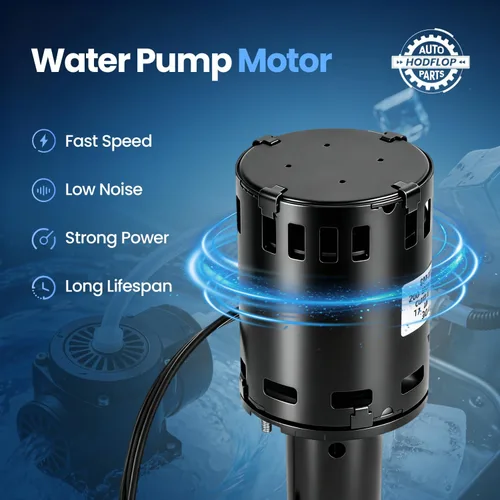 Vista 5 de 9161079-06 Bomba de agua de repuesto para máquina de hielo para ICE-O-MATIC 230-Volt 2700-RPM Reemplazar # 9161079-03, 9161076-02, ICE9161076