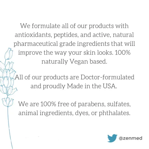 Vista 7 de ZENMED Hidratante sin aceite con SPF 30-2.5 oz. Fórmula ligera y transparente 100% libre de PABA que ayuda a proteger los tipos de piel sensible
