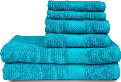 Vista 18 de MAURA Toallas de mano prémium 100% algodón de 16 x 30 pulgadas, ultra absorbentes, de secado rápido, toallas suaves para baño, toallas de mano extra