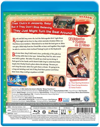 Vista 3 de K-On Season 1 Blu-ray