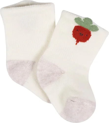 Vista 3 de Gerber baby-girls 8-pair Wiggle-proof Sock