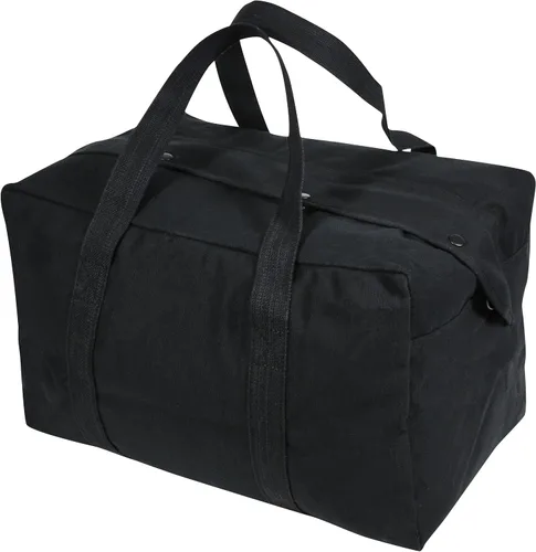 Vista 2 de Rothco bolsa de lienzo para llevar paracaídas Negro