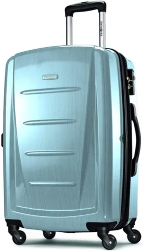 Vista 233 de Samsonite Winfield 2 Equipaje rígido con ruedas giratorias, Azul profundo, Juego de 3 piezas (20/24/28)