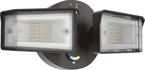 Vista 10 de Lithonia Lighting HomeGuard - Luces LED de 2 luces LED para exteriores, sensor de anochecer a amanecer, lúmenes ajustables, color seleccionable